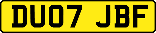 DU07JBF