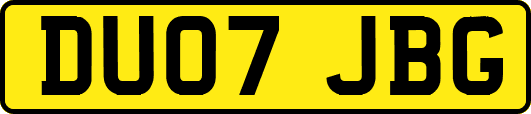 DU07JBG