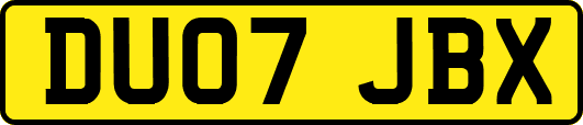 DU07JBX