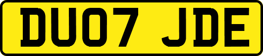 DU07JDE