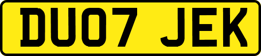 DU07JEK