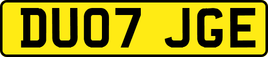DU07JGE