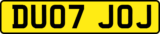 DU07JOJ