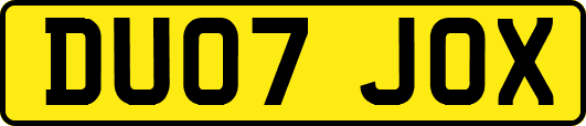 DU07JOX