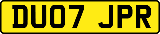 DU07JPR
