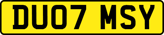 DU07MSY