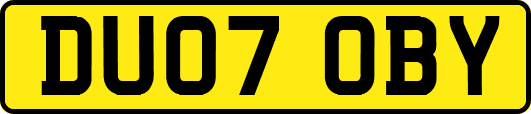 DU07OBY