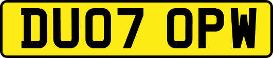 DU07OPW