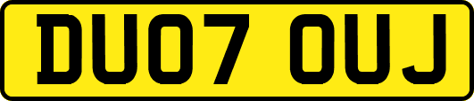 DU07OUJ