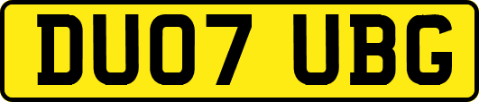 DU07UBG
