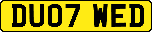 DU07WED