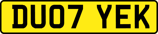 DU07YEK