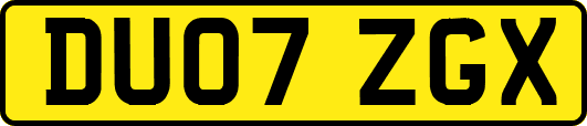 DU07ZGX