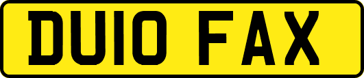 DU10FAX