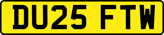 DU25FTW