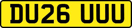 DU26UUU