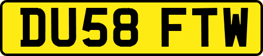 DU58FTW