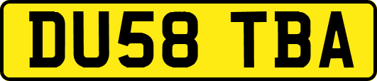 DU58TBA