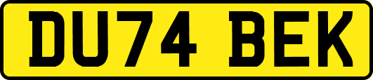 DU74BEK
