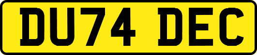 DU74DEC