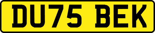 DU75BEK