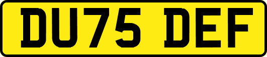 DU75DEF