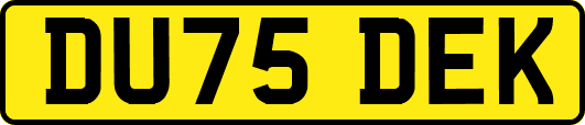 DU75DEK