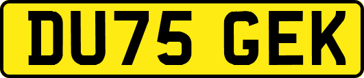 DU75GEK