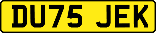 DU75JEK