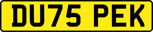 DU75PEK