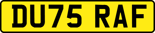 DU75RAF