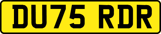 DU75RDR