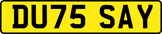 DU75SAY