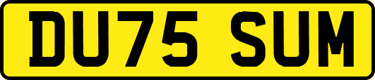 DU75SUM