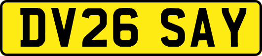 DV26SAY