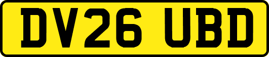 DV26UBD