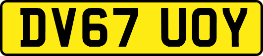 DV67UOY