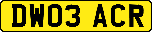DW03ACR