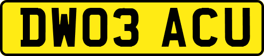 DW03ACU