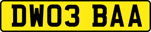 DW03BAA