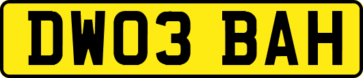 DW03BAH