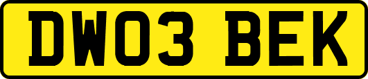 DW03BEK