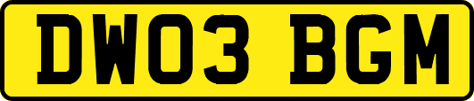 DW03BGM