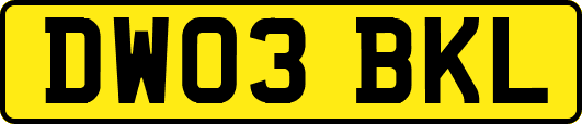 DW03BKL