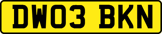 DW03BKN