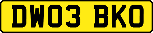 DW03BKO