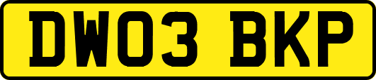 DW03BKP