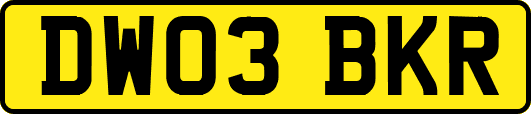 DW03BKR
