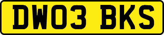 DW03BKS