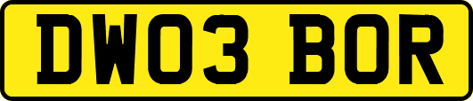 DW03BOR